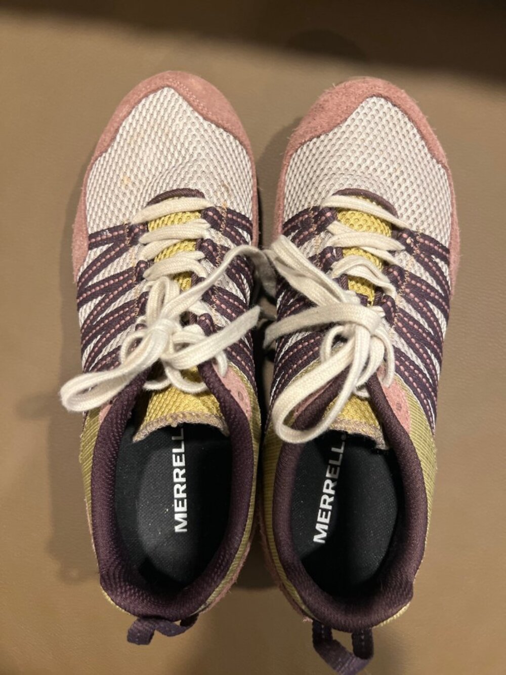 Merrell Alpine Sneakers Mesh Suede Retro Hiking Women's Size 8